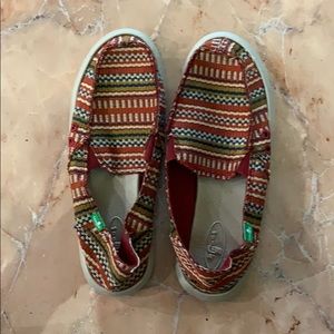 NWOT Bohemian Style Sanuk Shoes - Size 8
